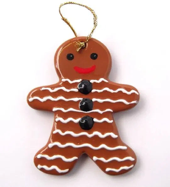 Gingerbread Man Ornament- flat