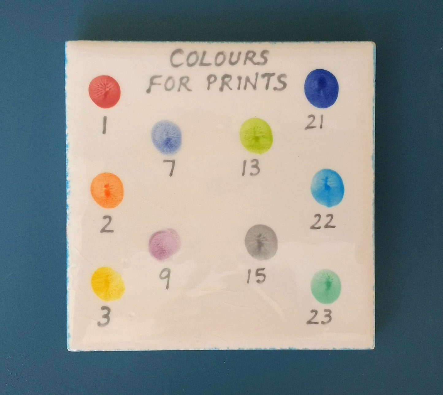 Xmas - tree plate SML