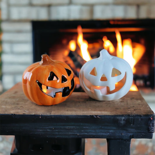 Pumpkin tealight, Halloween