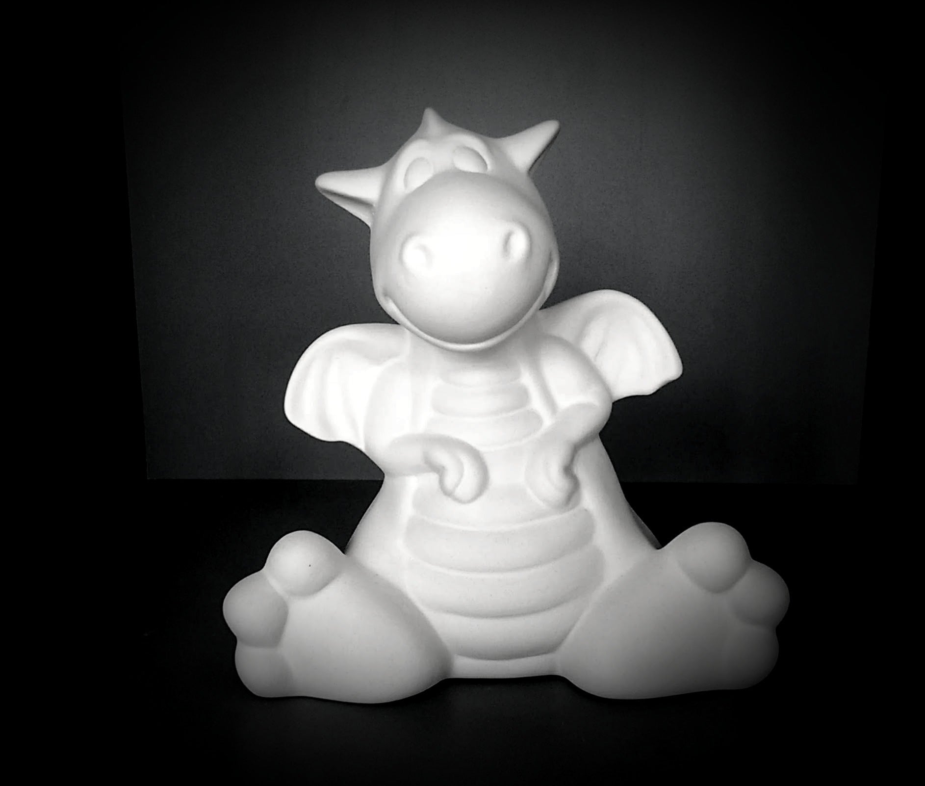 Big cute dragon - money box