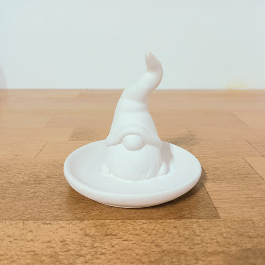 Gnome jewellery dish, gonk jewellery dish