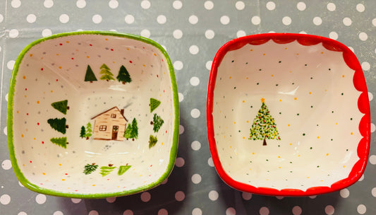 Dinnerware - Square snack bowl