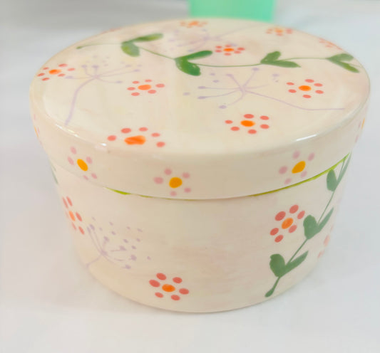 Homeware - Round trinket box (small)