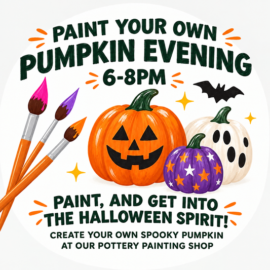 Book a Paint your own Pumpkin Evening