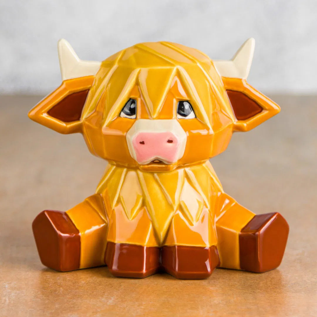 Animal - Faceted highland cow